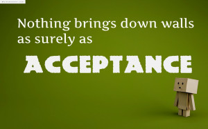 Acceptance Quote The Day Funny