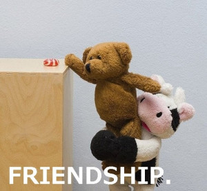 bear, candy, cow, cute, friends, plush