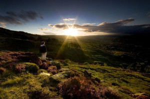 People are just as happy as they make up their minds to be.”