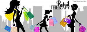 Retail Therapy Facebook Cover
