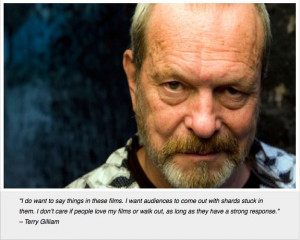 Terry Gilliam quote