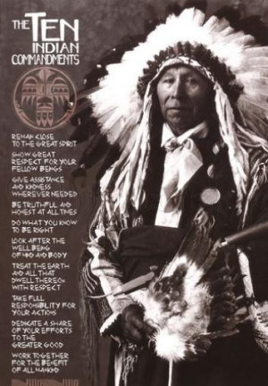 Native American Sympathy Poems http://www.pics22.com/the-ten-indian ...