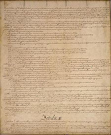 page ii of the united states constitution
