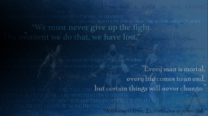 Assassin's Creed Quotes Computer Background by Brussell2196