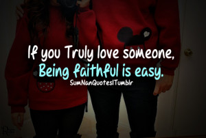couple, cute, faithful, love, micky mouse, quote, relationship ...