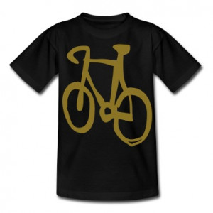 bike cycle cycling logo sport bicycle Kids' Shirts