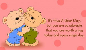 Teddy Bear Day 2015 Quotes for Her & Him