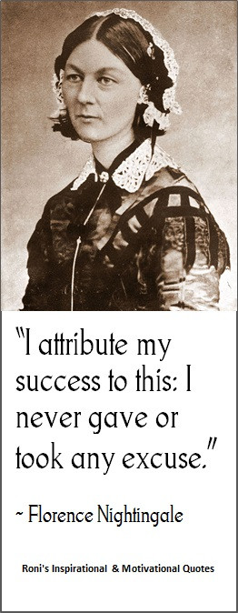 Florence Nightingale Quote Success