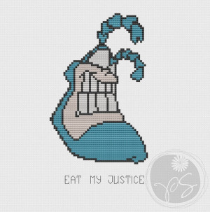 The Tick quote - Eat my justice