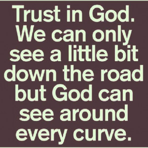 Trust Him....and let the Lord Jesus lead your life....in other words ...