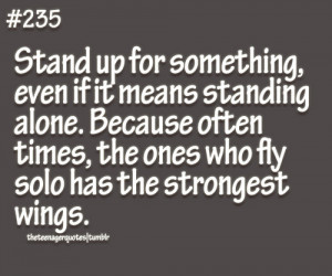 Stand for Something Quotes