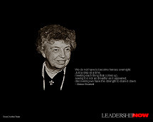 Leader: Eleanor Roosevelt