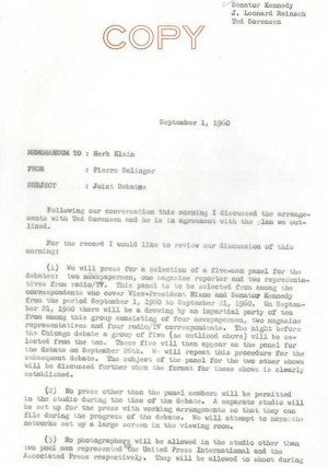 JFK 1960 Election Nixon Opposition Research Sample Page 4
