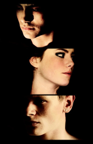 Skins G2 love triangle (Freddie, Effy, & Cook)