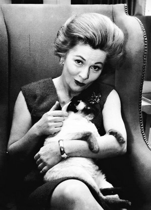 Joan Fontaine with cat. Cecil Beaton.: Fontain Photographers, Cecil ...