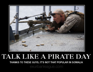 Today is Talk Like A Pirate Day