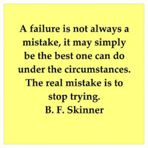 Great B F Skinner quotes on gifts, posters and t-shirts.