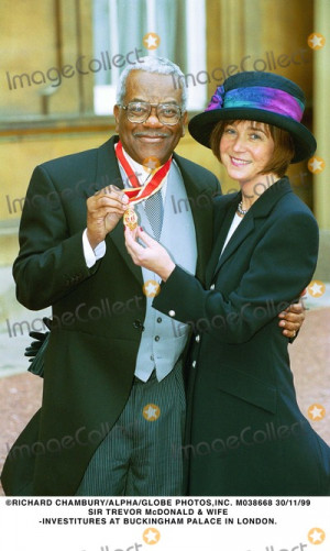 Trevor McDonald Picture Richard ChamburyalphaGlobe Photosinc M038668