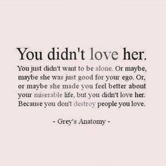 ... destroy those that you love; whether you destroy them physically