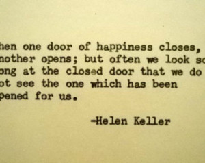 quote opportunity optimism optimistic quote helen keller poem