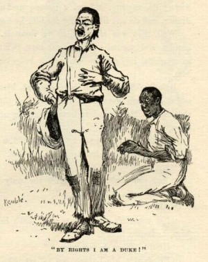 Huckleberry finn mark twain e.w. kemble illustrations chapter 19