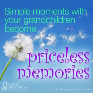 Simple moments with your grandchildren become...
