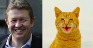 Cheshire cat grin and Cheshire cat grin David Cunliffe