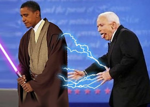 Obama Kenobi vs. John McEmperor