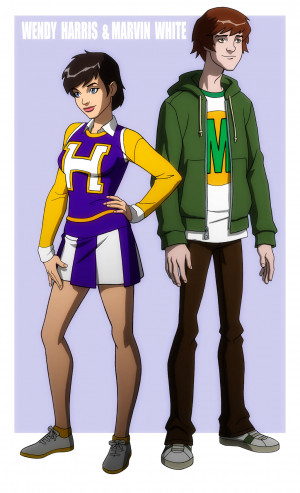 YOUNG JUSTICE: WENDYandMARVIN by Jerome-K-Moore