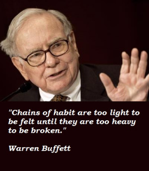 Success Quotes By Warren Buffett That warren buffett uses