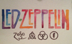 ... colorful warm bonham color paint Led Zeppelin classic rock Groovy