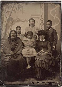 of ojibwe family more families group american indian ojibwe families ...