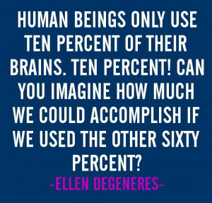 Ellen DeGeneres Funny Quotes