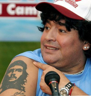 Maradona se reunió con “Calica”, compañero de viaje del Che ...