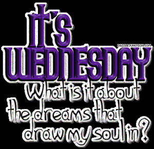It’s wednesday quote graphic