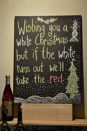 Christmas wine quote board - cute DIY gift idea for someone who enjoys ...