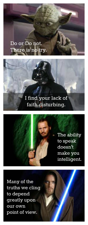 My favorite star wars quotes