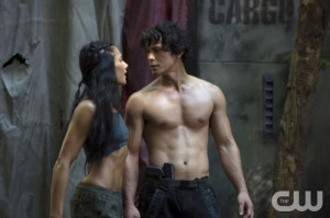 ... Bellamy -- Photo: Cate Cameron/The CW -- © 2014 The CW Network, LLC