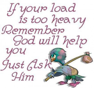 God will help you!