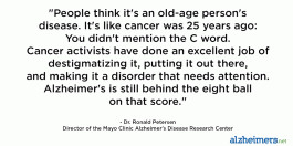 Quote: Alzheimer’s Is Not An Old-Age Disease