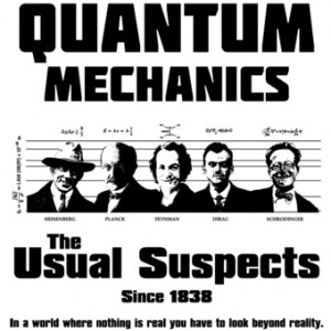 Quantum Mechanics - The Usual Suspects - Geek t-shirt - Starting at 10 ...