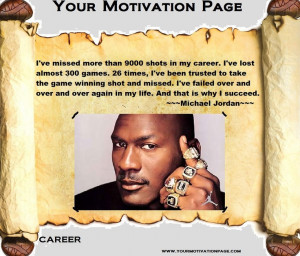 Failure leads to success.