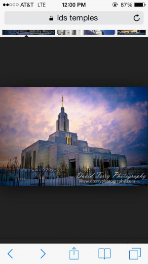 LDS temple :)