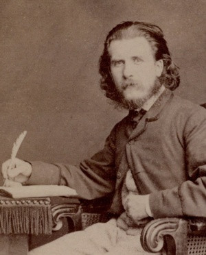 Gerald Massey, from a carte-de-visite ,