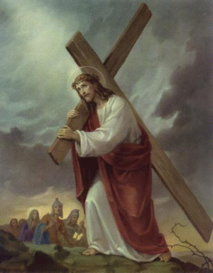 easter jesus on the cross