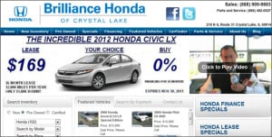 Brilliance Honda of Crystal Lake has a dedicated Internet Sales Team ...