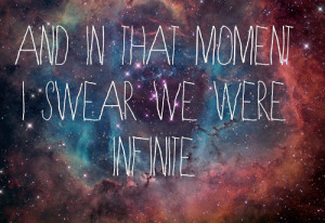 the perks of being a wallflower quotes we are infinite