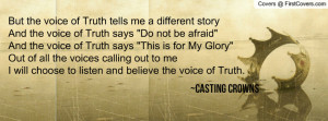 Casting Crowns - The Voice Of Truth Profile Facebook Covers