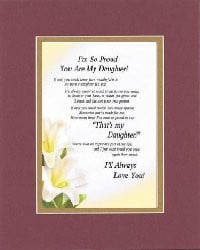 Touching and Heartfelt Poem for Daughters - I'm So Proud You Are My ...