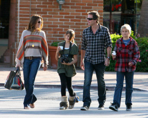 Cindy Crawford and her husband, Rande Gerber , son Presley and ...